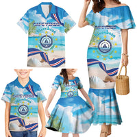 Cape Verde Morabeza Family Matching Mermaid Dress and Hawaiian Shirt Island Welcome - Wonder Print Shop