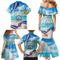 Cape Verde Morabeza Family Matching Mermaid Dress and Hawaiian Shirt Island Welcome - Wonder Print Shop