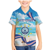 Cape Verde Morabeza Family Matching Mermaid Dress and Hawaiian Shirt Island Welcome - Wonder Print Shop