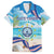 Cape Verde Morabeza Family Matching Off The Shoulder Long Sleeve Dress and Hawaiian Shirt Island Welcome - Wonder Print Shop