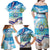 Cape Verde Morabeza Family Matching Off Shoulder Maxi Dress and Hawaiian Shirt Island Welcome - Wonder Print Shop