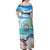 Cape Verde Morabeza Family Matching Off Shoulder Maxi Dress and Hawaiian Shirt Island Welcome - Wonder Print Shop