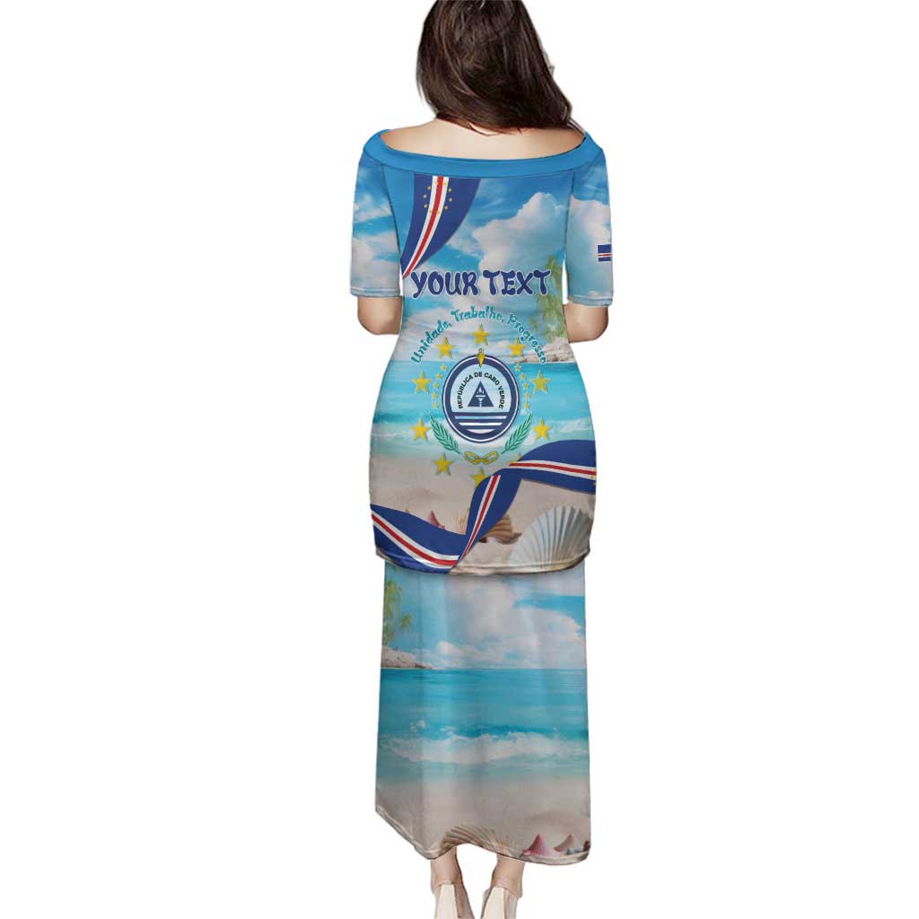 Cape Verde Morabeza Family Matching Puletasi and Hawaiian Shirt Island Welcome - Wonder Print Shop