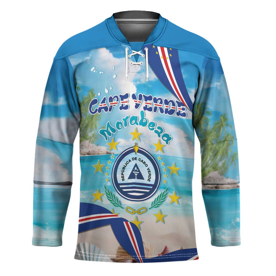 Cape Verde Morabeza Hockey Jersey Island Welcome - Wonder Print Shop