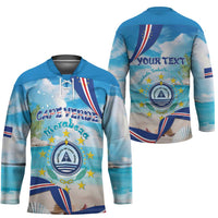 Cape Verde Morabeza Hockey Jersey Island Welcome - Wonder Print Shop