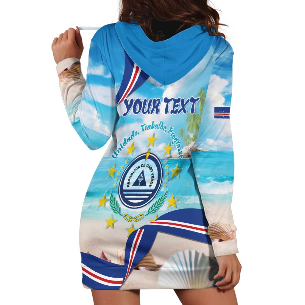 Cape Verde Morabeza Hoodie Dress Island Welcome - Wonder Print Shop