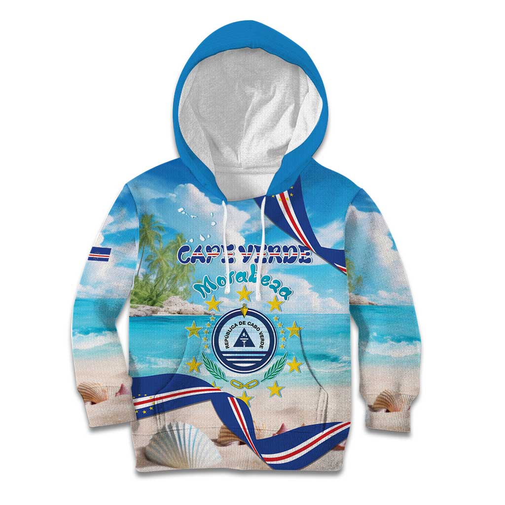 Cape Verde Morabeza Kid Hoodie Island Welcome - Wonder Print Shop