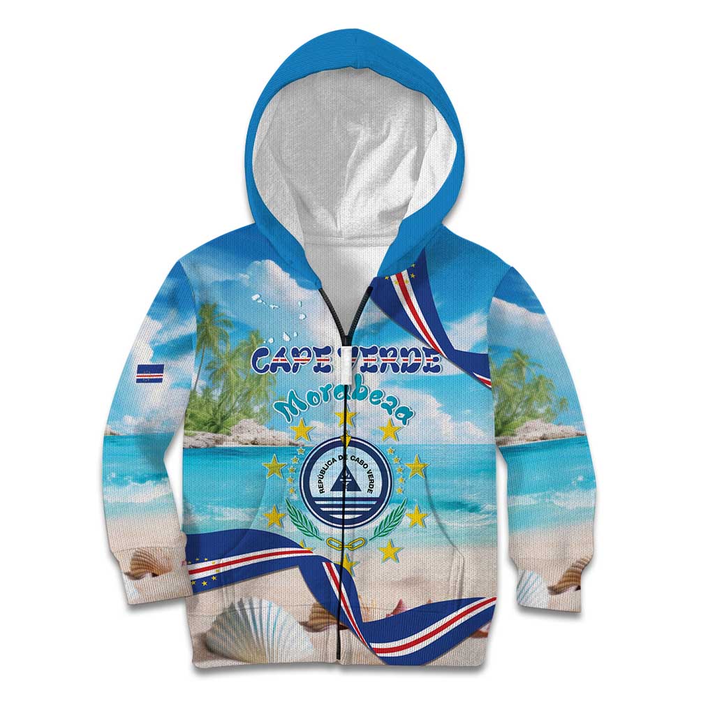 Cape Verde Morabeza Kid Hoodie Island Welcome - Wonder Print Shop