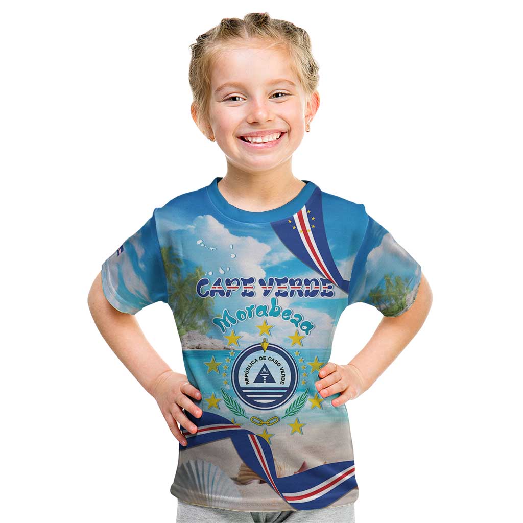 Cape Verde Morabeza Kid T Shirt Island Welcome - Wonder Print Shop