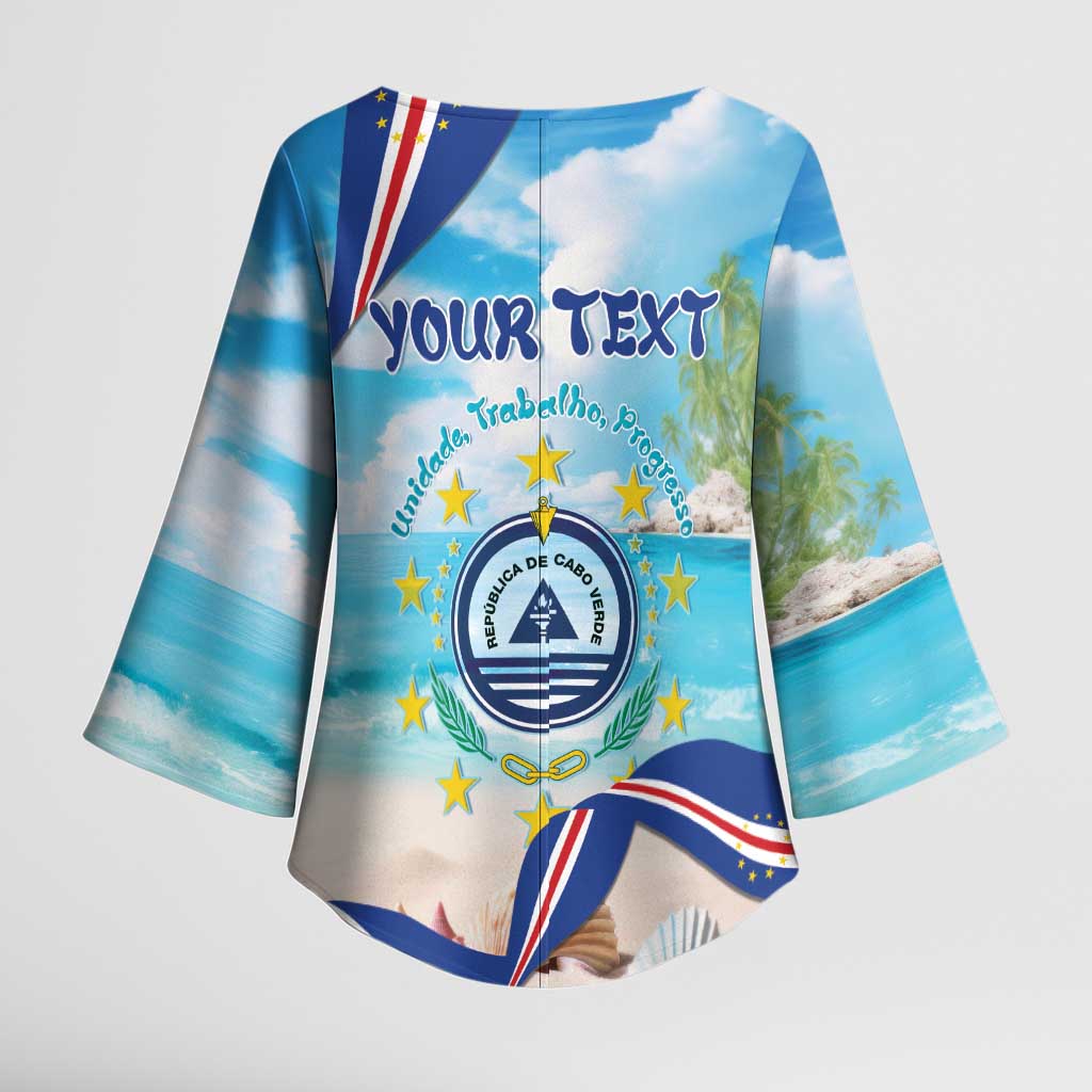 Cape Verde Morabeza Kimono Sleeve Blouse Island Welcome - Wonder Print Shop