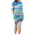 Cape Verde Morabeza Long Sleeve Bodycon Dress Island Welcome - Wonder Print Shop