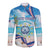 Cape Verde Morabeza Long Sleeve Button Shirt Island Welcome - Wonder Print Shop