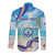 Cape Verde Morabeza Long Sleeve Button Shirt Island Welcome - Wonder Print Shop