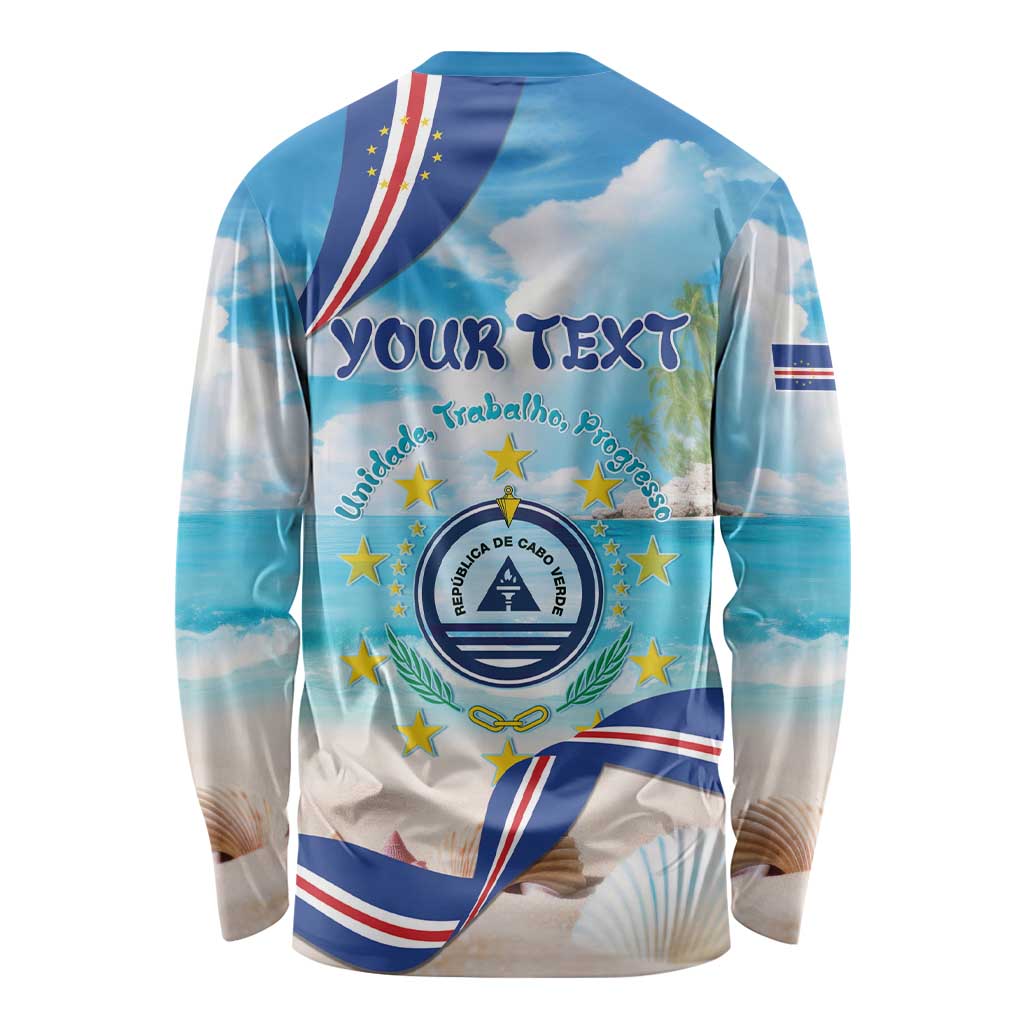 Cape Verde Morabeza Long Sleeve Shirt Island Welcome - Wonder Print Shop