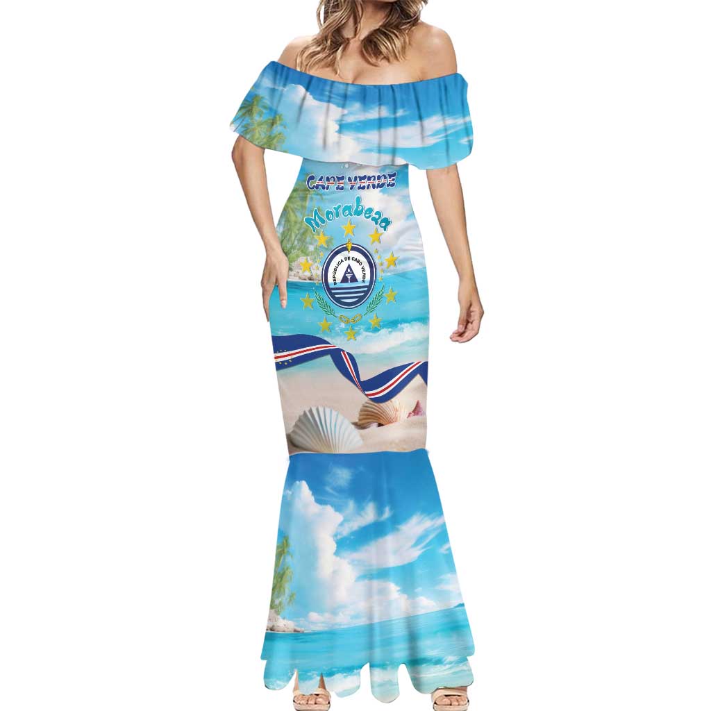 Cape Verde Morabeza Mermaid Dress Island Welcome - Wonder Print Shop