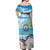 Cape Verde Morabeza Off Shoulder Maxi Dress Island Welcome - Wonder Print Shop