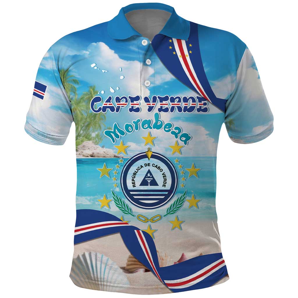 Cape Verde Morabeza Polo Shirt Island Welcome - Wonder Print Shop