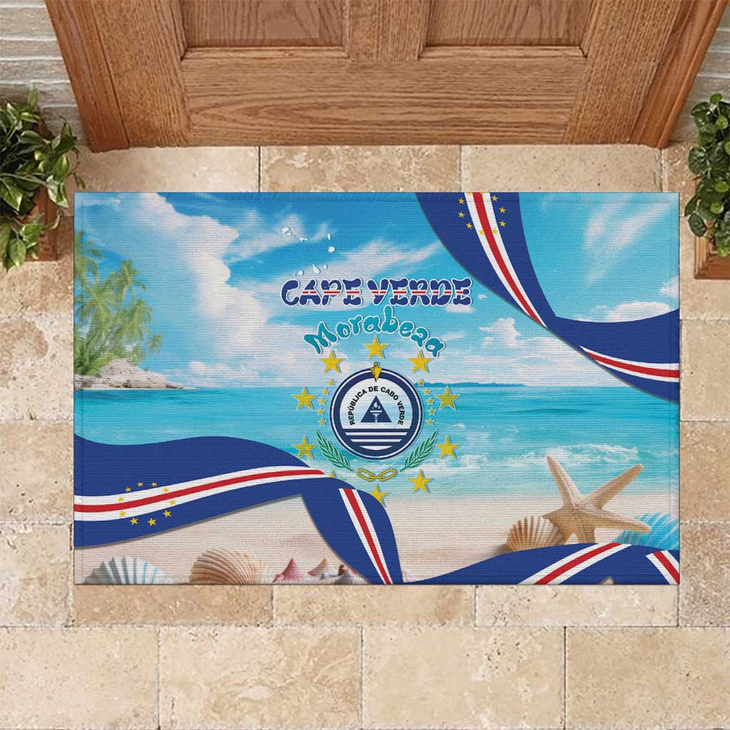 Cape Verde Morabeza Rubber Doormat Island Welcome - Wonder Print Shop
