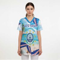 Cape Verde Morabeza Scrub Top Island Welcome - Wonder Print Shop