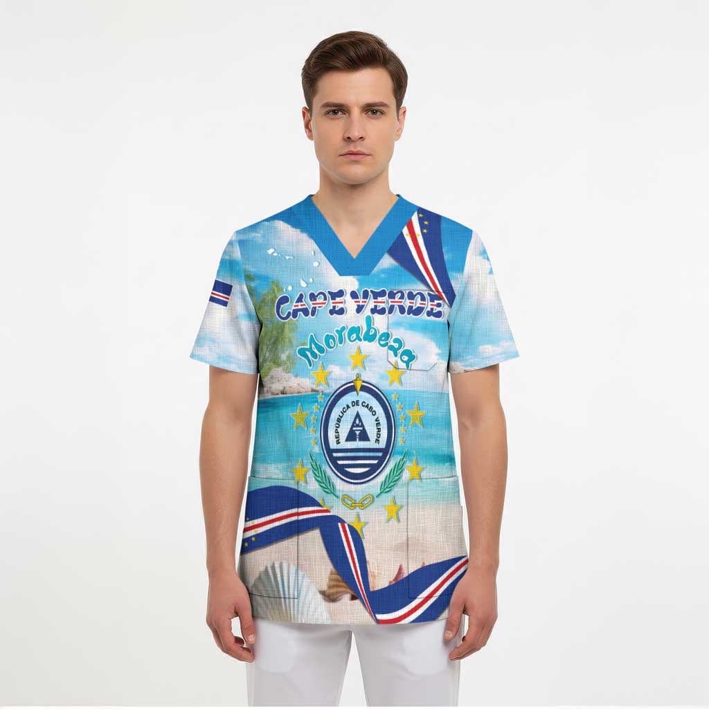 Cape Verde Morabeza Scrub Top Island Welcome - Wonder Print Shop