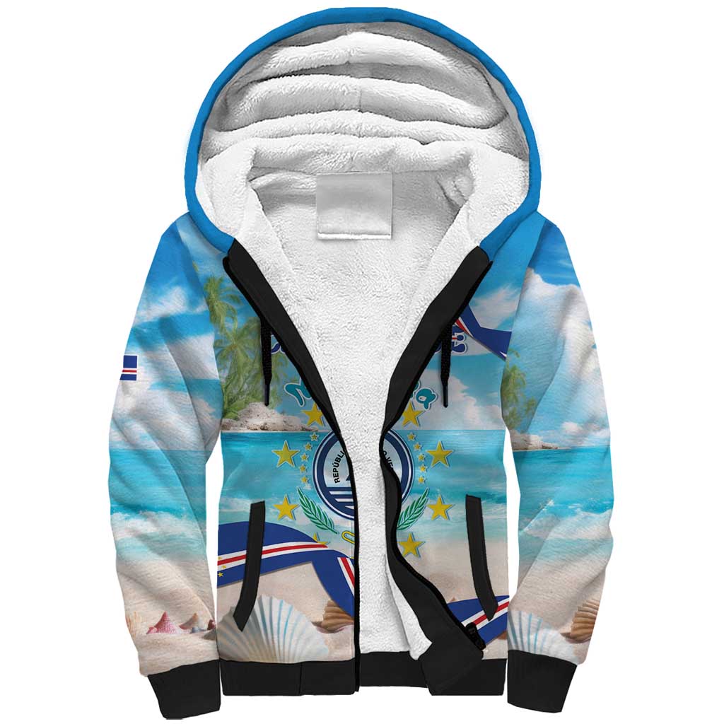 Cape Verde Morabeza Sherpa Hoodie Island Welcome - Wonder Print Shop