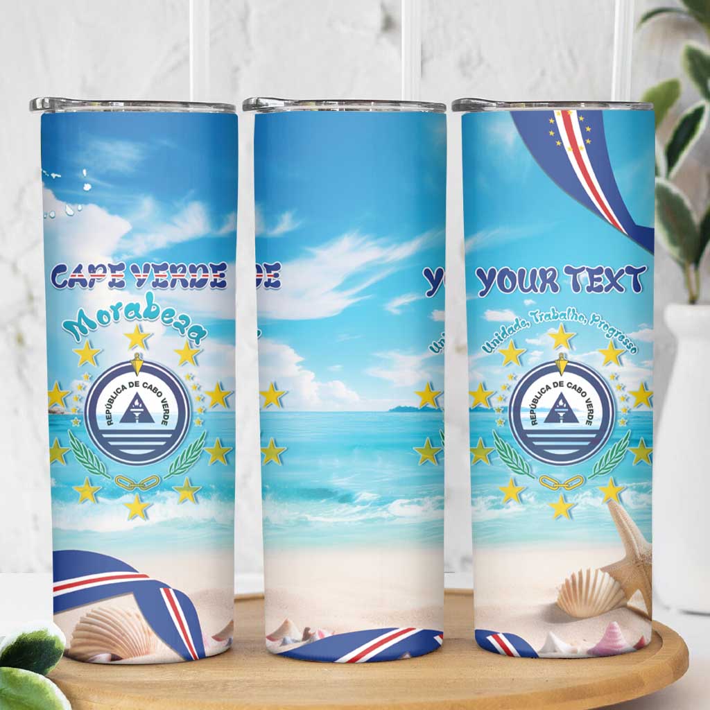 Cape Verde Morabeza Skinny Tumbler Island Welcome - Wonder Print Shop