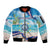 Cape Verde Morabeza Sleeve Zip Bomber Jacket Island Welcome - Wonder Print Shop