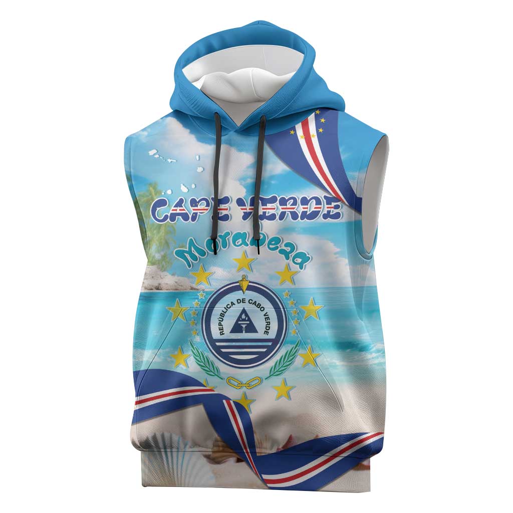 Cape Verde Morabeza Sleeveless Hoodie Island Welcome - Wonder Print Shop