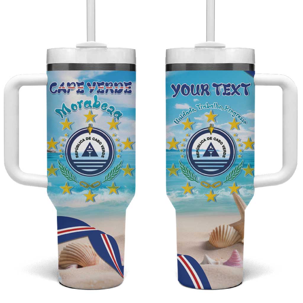 Cape Verde Morabeza Tumbler With Handle Island Welcome - Wonder Print Shop