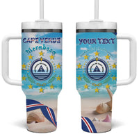 Cape Verde Morabeza Tumbler With Handle Island Welcome - Wonder Print Shop