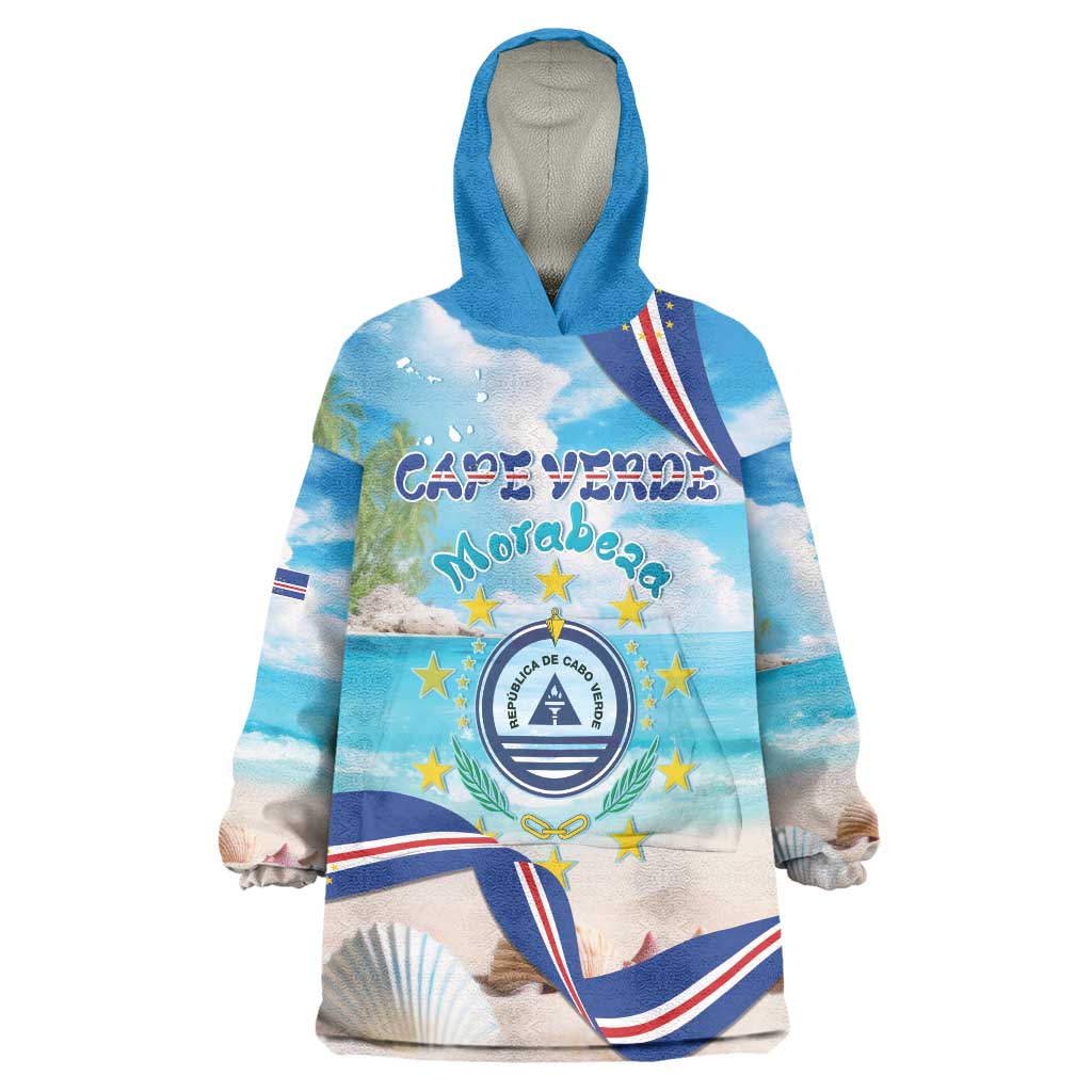Cape Verde Morabeza Wearable Blanket Hoodie Island Welcome - Wonder Print Shop