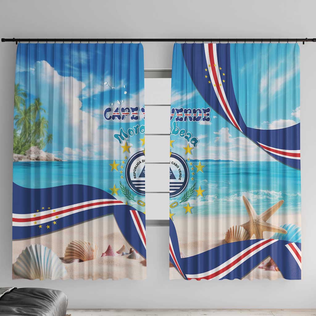 Cape Verde Morabeza Window Curtain Island Welcome - Wonder Print Shop