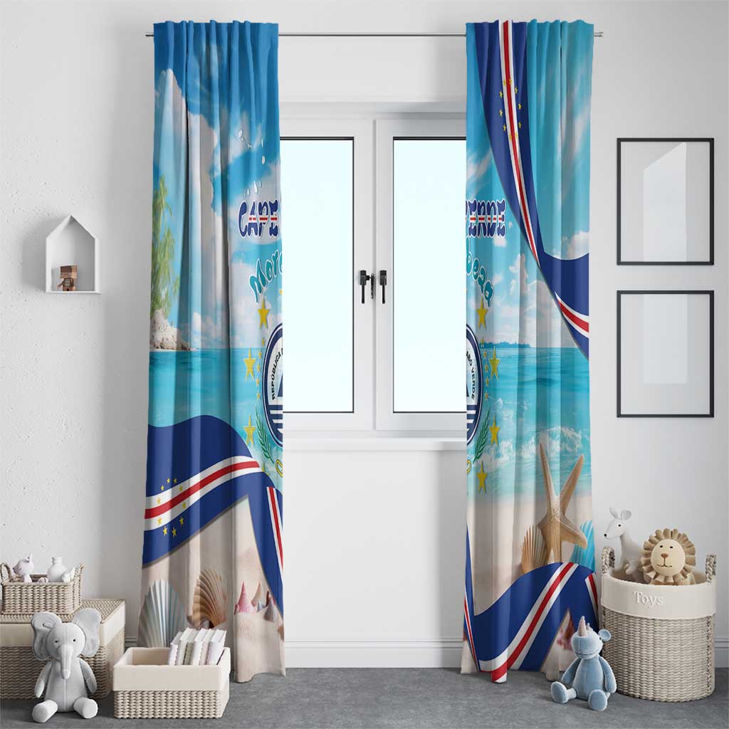 Cape Verde Morabeza Window Curtain Island Welcome - Wonder Print Shop