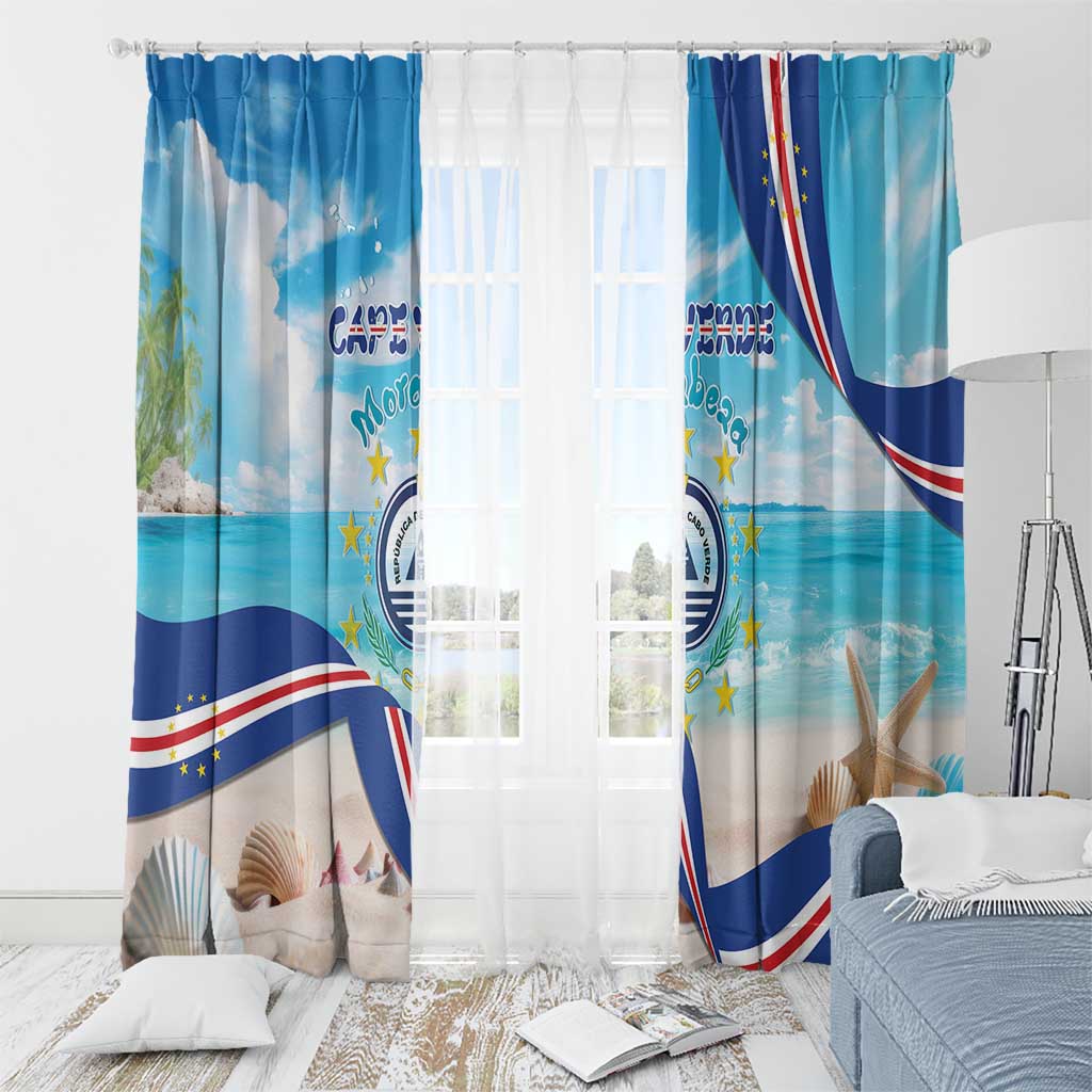 Cape Verde Morabeza Window Curtain Island Welcome - Wonder Print Shop