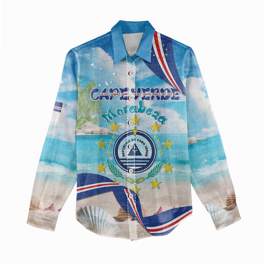 Cape Verde Morabeza Women Casual Shirt Island Welcome - Wonder Print Shop