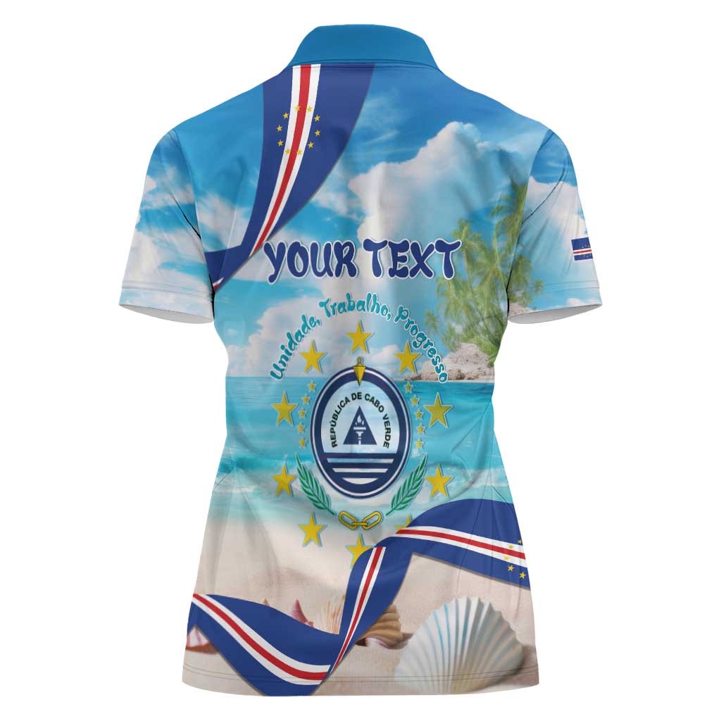 Cape Verde Morabeza Women Polo Shirt Island Welcome - Wonder Print Shop