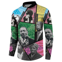 Civil Rights Leader Button Sweatshirt Dream of Freedom - Wonder Print Shop