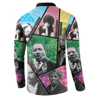 Civil Rights Leader Button Sweatshirt Dream of Freedom - Wonder Print Shop