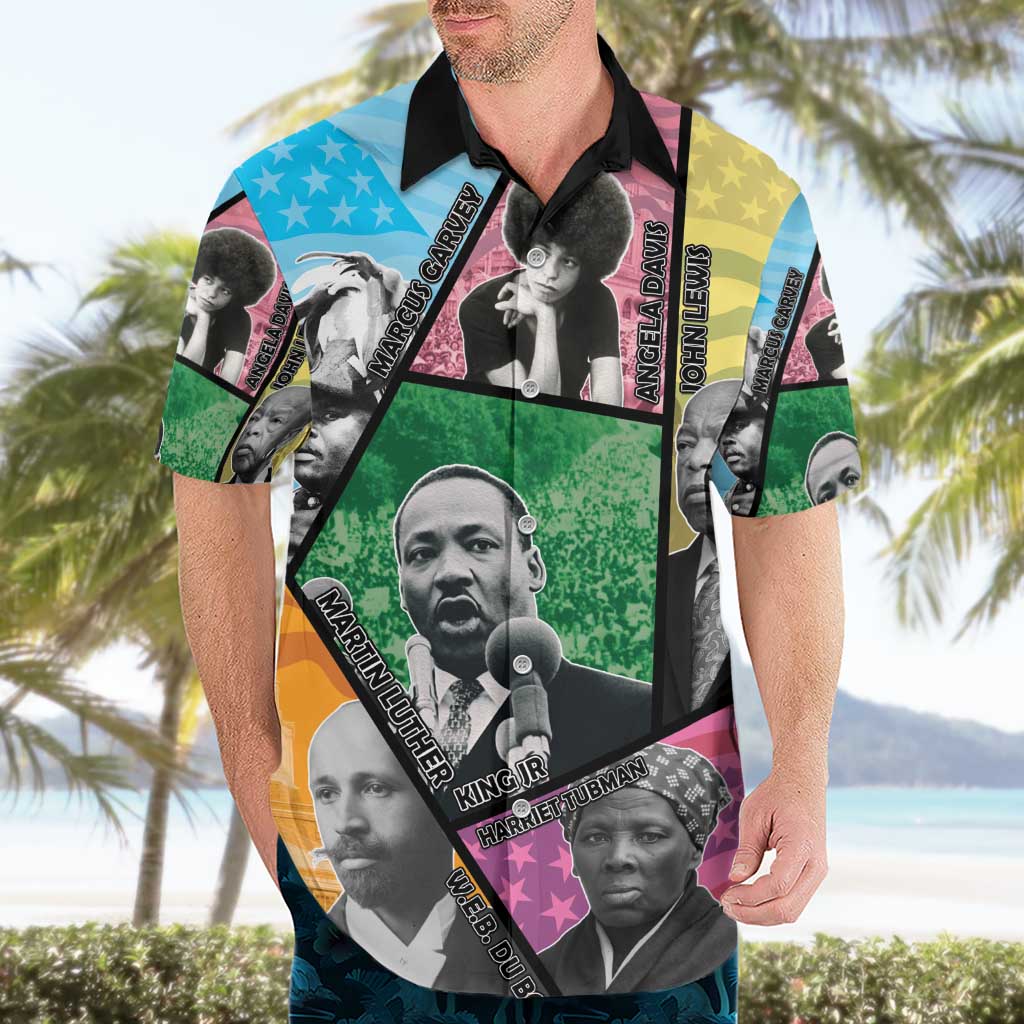 Civil Rights Leader Hawaiian Shirt Dream of Freedom - Wonder Print Shop