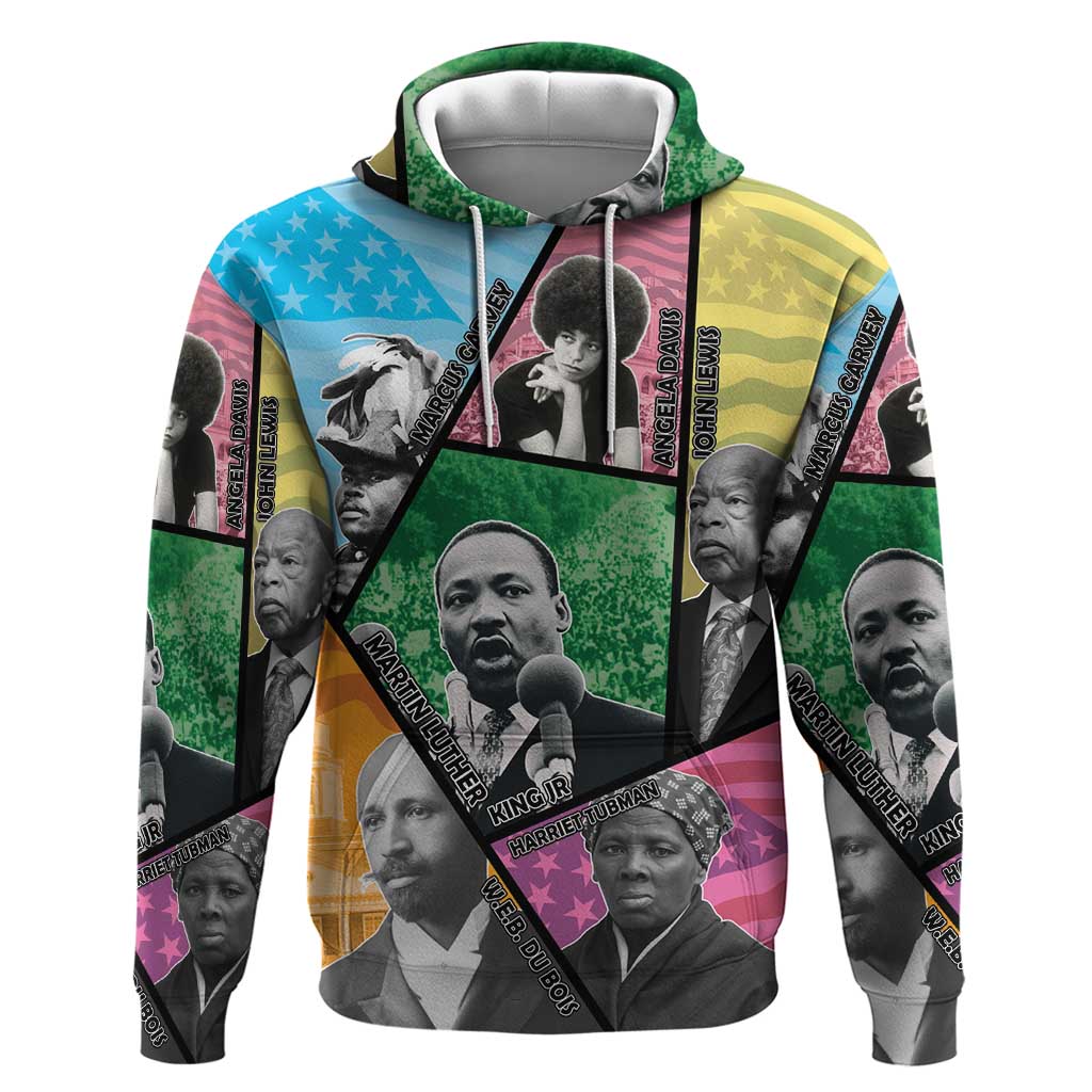 Civil Rights Leader Hoodie Dream of Freedom - Wonder Print Shop