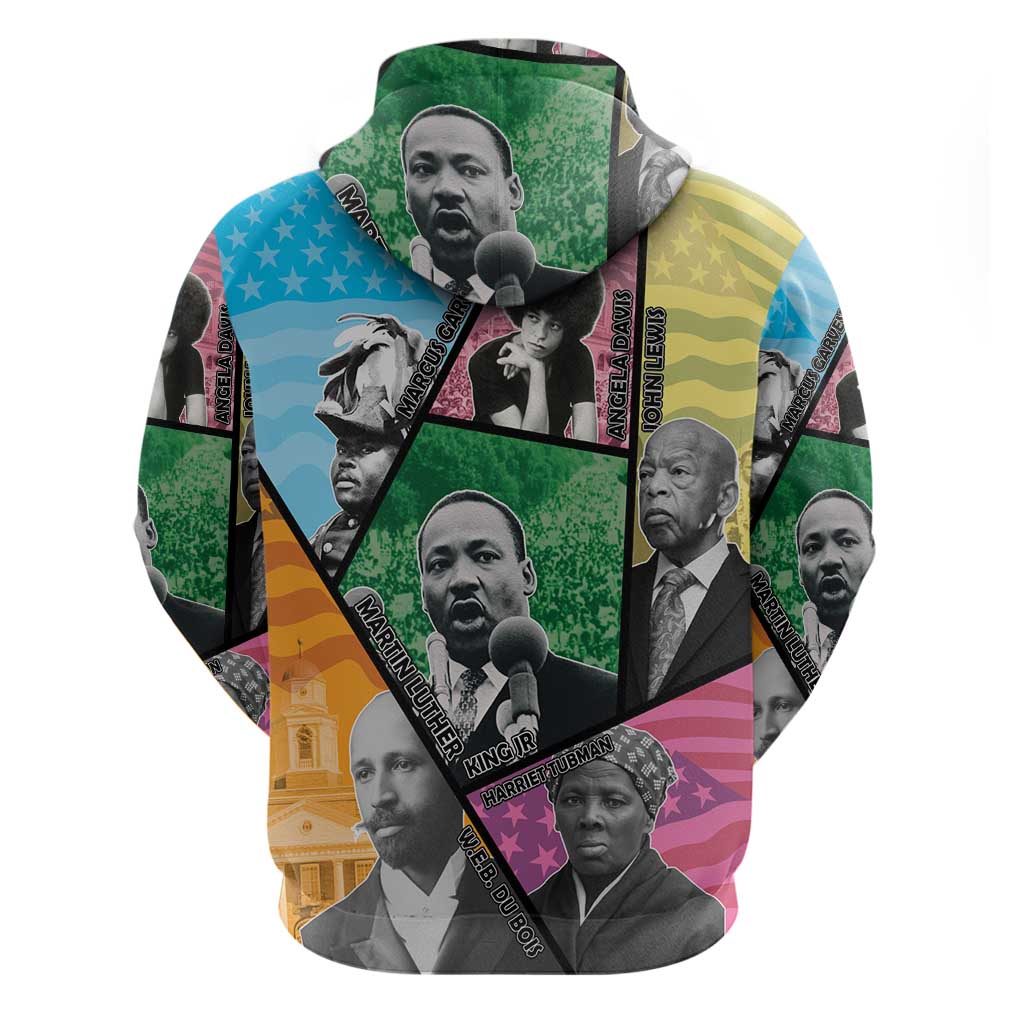 Civil Rights Leader Hoodie Dream of Freedom - Wonder Print Shop