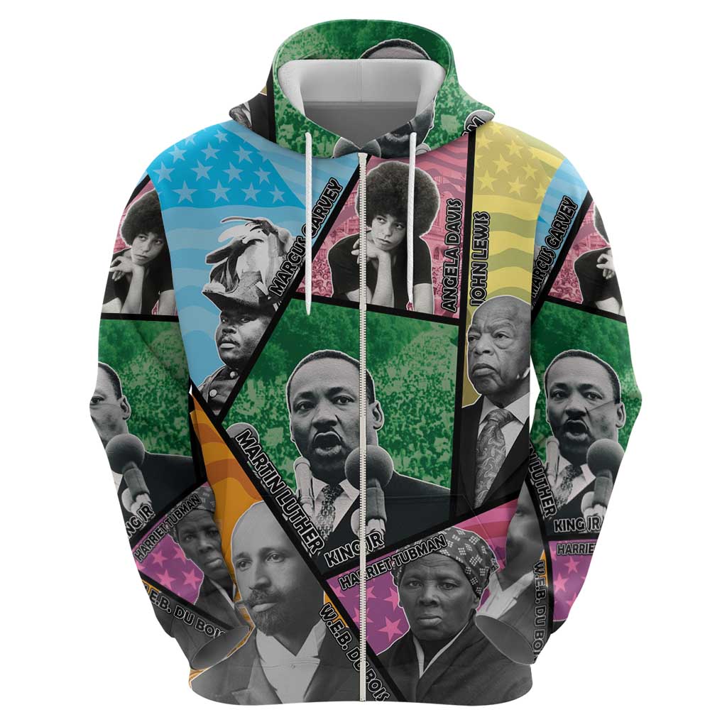 Civil Rights Leader Hoodie Dream of Freedom - Wonder Print Shop