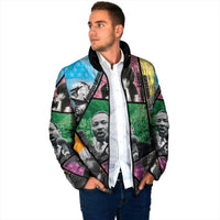 Civil Rights Leader Padded Jacket Dream of Freedom - Wonder Print Shop