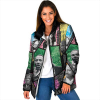 Civil Rights Leader Padded Jacket Dream of Freedom - Wonder Print Shop