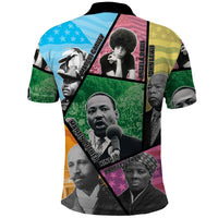 Civil Rights Leader Polo Shirt Dream of Freedom - Wonder Print Shop