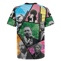 Civil Rights Leader Rugby Jersey Dream of Freedom - Wonder Print Shop