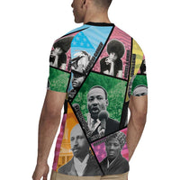 Civil Rights Leader Rugby Jersey Dream of Freedom - Wonder Print Shop