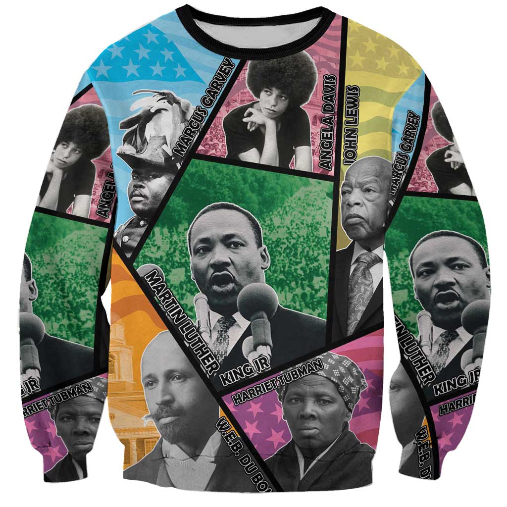 Civil Rights Leader Sweatshirt Dream of Freedom - Wonder Print Shop