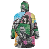Civil Rights Leader Wearable Blanket Hoodie Dream of Freedom - Wonder Print Shop