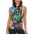 Civil Rights Leader Women Sleeveless Polo Shirt Dream of Freedom - Wonder Print Shop